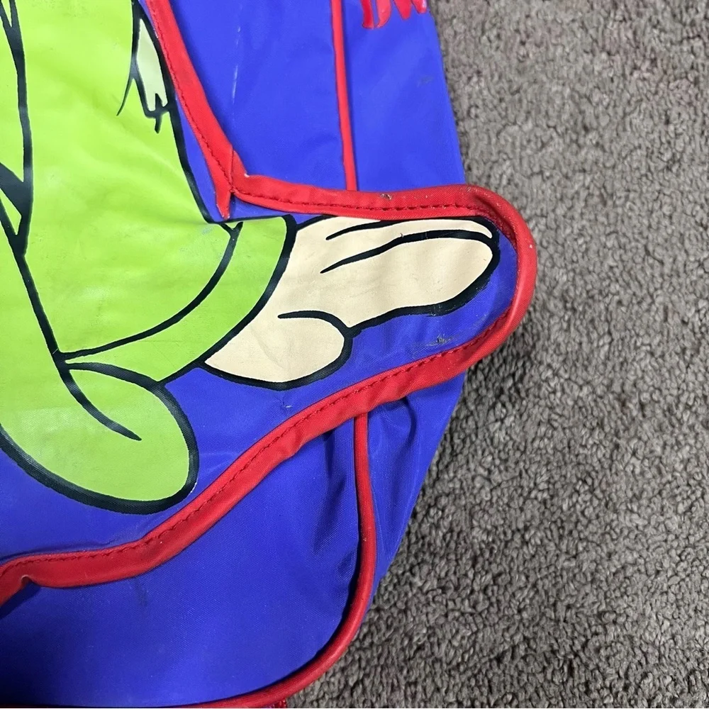 Disney Dopey Giant Dwarf Backpack Snow White & The Seven Dwarfs vintage